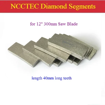 NCCTEC elmas segmanları diş diş kafaları Çapı 12 