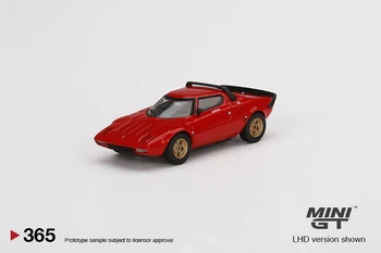 MİNİGT 1/64 Lancia Stratos HF Stradale Rosso Arancio MGT00365-L LHD Diecastler ve Oyuncak Araçlar Arabalar