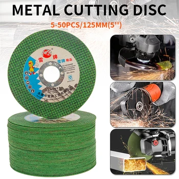 2-50 adet 125mm Metal Kesme Diski Açılı Taşlama Paslanmaz Çelik Taşlama Kesme Reçine Çift Örgü Ultra İnce Parlatma Parçası