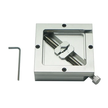 90 * 90mm Evrensel Gümüş BGA Reballing İstasyonu Stencil Tutucu Foxture Jig PCB Çip Lehimleme Rework Onarım