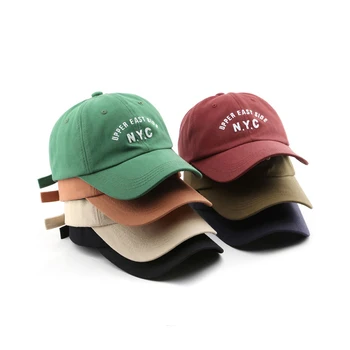 Yeni pamuklu beyzbol şapkası Kadınlar ve Erkekler için Moda Harfler Şapkalar Yaz Siperliği güneşlikli kep Rahat Snapback Şapka Unisex 2022