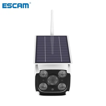 ESCAM QF260 IP67 1080 P HD Güneş Enerjili Kablosuz WİFİ IP Gözetim Kamera Gece Görüş Açık