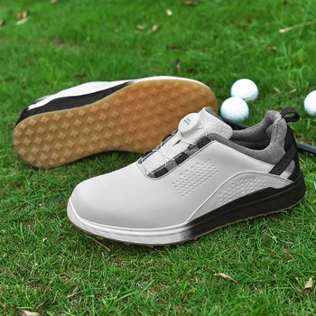 Açık Profesyonel Golf ayakkabıları, erkek Golf Spor spor ayakkabıları, kaymaz ve Rahat Golf yürüyüş ayakkabısı