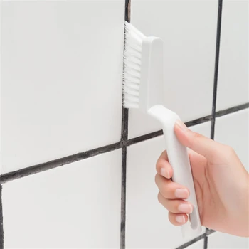 2022 Çok Amaçlı Banyo karo zemin Boşluk Temizleme Fırçası Pencere Oluk Temizleme Fırçası Uygun Ev Köşe Temizleme Araçları