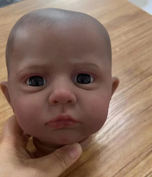 24 İnç Zaten Boyalı Bebek Kitleri Cameron Yeniden Doğmuş Bebek Kiti Popüler Bebek Parçaları Ekstra Vücut Birçok Detay Görünür Damarlar