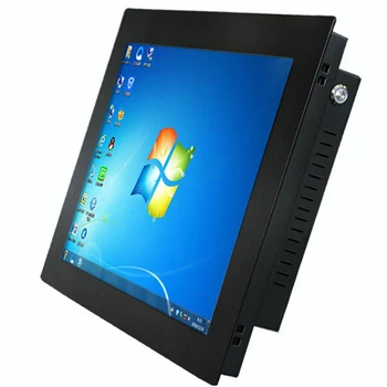 Gömülü Mini Tablet Bilgisayar 10 12 15 İnç Endüstriyel Panel PC Hepsi bir arada Dirençli Dokunmatik Ekran Dahili WıFı RS232 Com