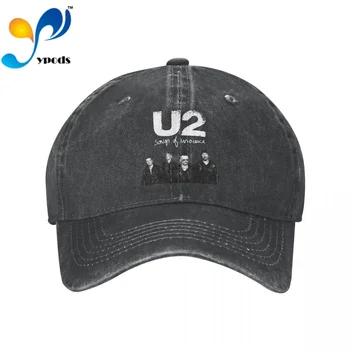 Lbuxınquu U2 Kadın Erkek pamuklu beyzbol şapkası Unisex Rahat Kapaklar Açık Kamyon Şoförü Snapback Şapka