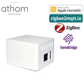 ATHOM Homekit Homebridge Zigbee Sunucusu Yüz Marka Zigbee Cihazıyla Çalışır