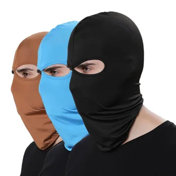 16 Renk Balaclava Erkekler için Şapka Bere Likra Yüz Kayak Maskesi Bonnets Kadınlar için Hemşire Kap Erkekler için Açık Güneş Koruma Hood MZ100