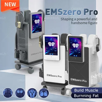 2023New Başlattı Emszero Vücut Şekillendirici Makinesi 4 Kolları RF DLS-EMSLIM Neo EMS Hıemt Kas İnşa Yağ Azaltma Cihazı
