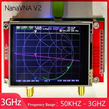 S-A-A-2 SAA2 3G Vektör Ağ Analizörü S-A-A-2 NanoVNA V2 Anten Analizörü Kısa Dalga HF VHF UHF OwOComm