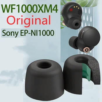 Orijinal Bellek Köpük Kulaklık Başlıkları Sony WF-1000XM4 Kulaklıklar Kulak Yastığı Yedek Kulaklık Kulaklıklar Kulak Tomurcukları Pedleri Yastık Kapakları