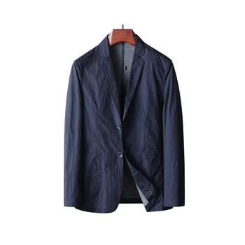 3559-R-Orta yaşlı erkek günlük ceket orta yaşlı takım elbise