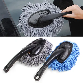 Araba Temizleme Fırçası Araç Temiz Aracı Mikrofiber Fırça Araba Yıkama Cam Fırçalar Dayanıklı Yumuşak Paspas Toz Alma Aracı Oto Aksesuarları