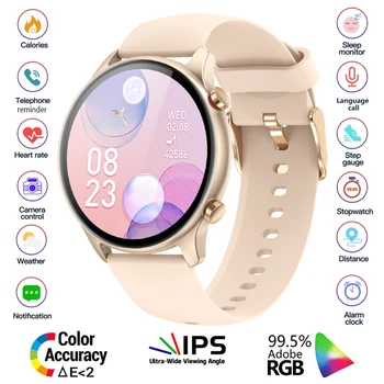 LIGE akıllı saat Kadın AMOLED Tam Dokunmatik Ekran Spor Spor Kadın İzle Su Geçirmez IP68 Android Ios Smartwatch İçin Kadın Erkek