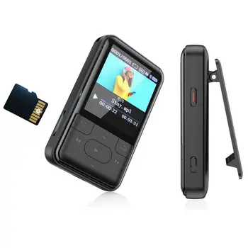 MP3 MP4 Müzik Çalar Desteği 32 GB 64G TF Kart Ince Klasik Dijital LCD 1.54