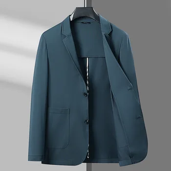 6049-yeni küçük takım elbise erkek Kore versiyonu ince takım elbise erkek gençlik büyük boy takım elbise ceket iş trendi