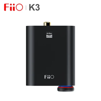FiiO K3 K3S Yeni Sürüm kulaklık amplifikatörü HiFi Ses Masaüstü AMP USB DSD DAC ES9038Q2M Desteği Koaksiyel Optik PCM384k / DSD256