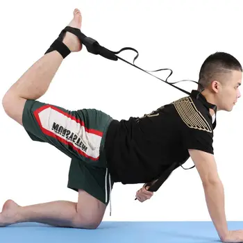 Yoga Esneklik streç Bant Bacak Fasya Sedye Kayışı Bale Jimnastik Eğitmeni Yoga Esneklik Bacak esnek kemer