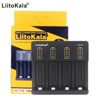 LiitoKala Lii-16340 şarj cihazı 3.7 V 4.2 V şarj edilebilir pil CR123A CR123 Şarj Cihazı 16340 Şarj Cihazı