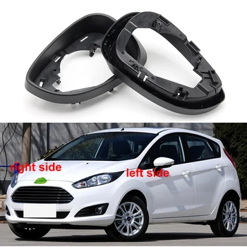 Ford Fiesta 2009 için 2010 2011 2012 2013 2014 2015 Araba Aksesuarları Yan Kanat Ayna Çerçevesi Tutucu Değiştirin Dış Dikiz Trim