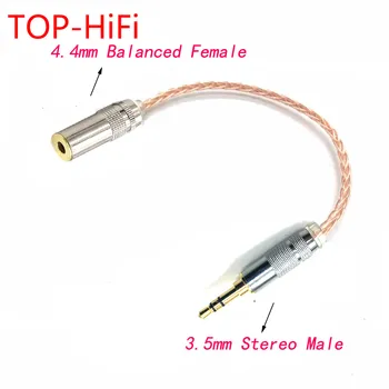 EN HıFı 3.5 mm Stereo Erkek 4.4 mm Dengeli Dişi Kablo Sony Kulaklık Kulaklık Dengeli Kablo