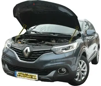 Renault Kadjar 2015 için-Ön Bonnet Hood Değiştirmek Gaz Struts karbon fiber yay amortisör Kaldırma Desteği Emici