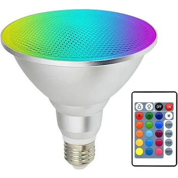 20W E27 Spot LED Reflektör Ampul par38 açık su geçirmez projektör ampul Spot lamba iç mekan ev dekorasyonu lampa