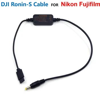 Adım Aşağı Adaptör Kablosu Fit DJI Ronin-S İçin güç kaynağı Nikon EP-5A EP5C 5F Kukla Pil Fujifilm CP-W126 NP-W126