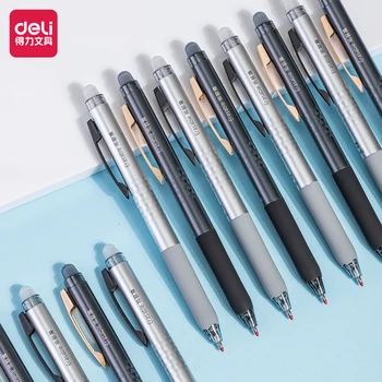 4 adet / 8 adet 0.5 mm Kristal Mavi Mürekkep Siyah Mürekkep Silinebilir Jel Kalem ofis kalemi Okul Malzemeleri Kırtasiye Yazma İçin Yüksek Kaliteli Kalem