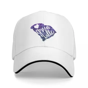 Beyzbol şapkası Erkekler Kadınlar İçin aracı Bant Greenville Güney Carolina Harita balıkçı şapkası Şapka Lüks Marka anime şapka