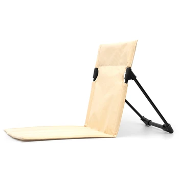 Taşınabilir Katlanır kamp sandalyesi Stadyum Koltukları Rahat Arkalığı Yastık Açık Ay Piknik Balıkçılık Sandalyeler