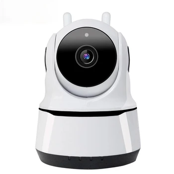 1080P Kapalı WiFi Kamera Akıllı Ev Güvenlik Gözetleme IP Kamera CCTV Hareket Algılama Bebek / Evcil Hayvan / Dadı Monitör PTZ 360 Kamera